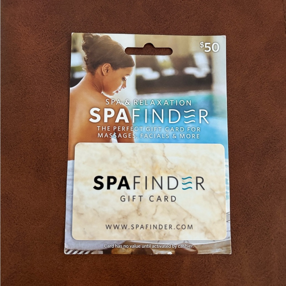 SPA Finder Gift Card - $50 Value
